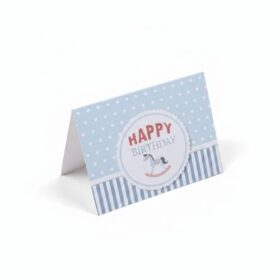 Mini Happy Birthday Karte mit Umschlag 