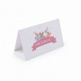 Mini Happy Birthday Karte mit Umschlag 