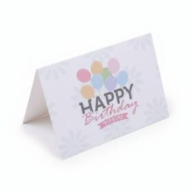 Mini Happy Birthday Karte mit Umschlag 