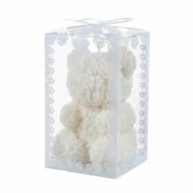 Vela Oso Rosa Roja Blanca o Rosa 5 x 8,5cm